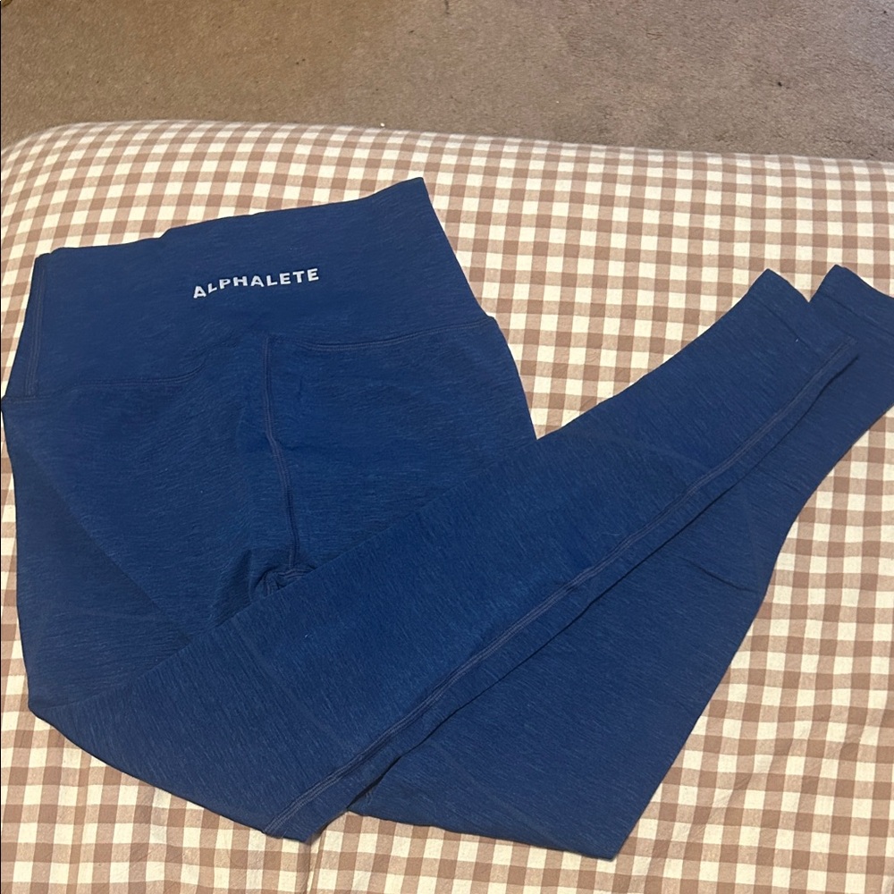 Alphalete Navy Performance Leggings